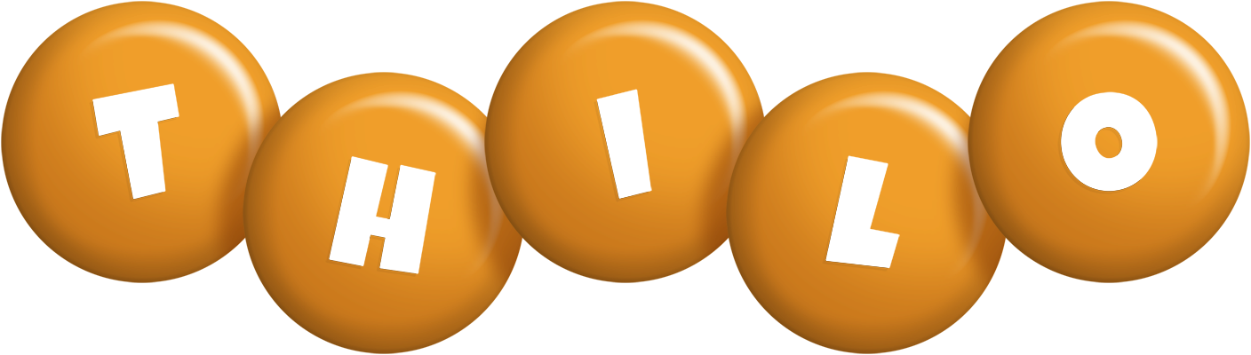 Thilo candy-orange logo
