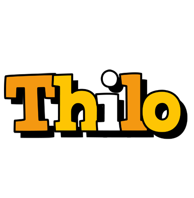 Thilo cartoon logo