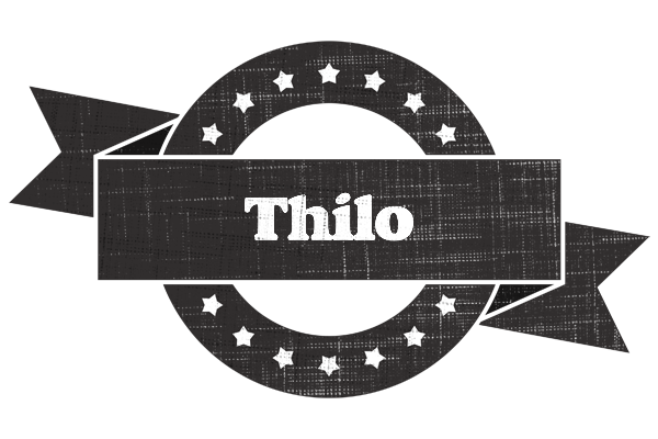 Thilo grunge logo