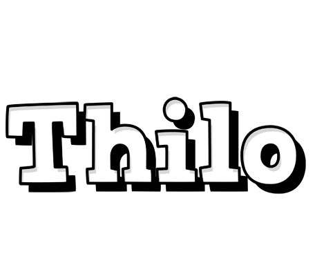 Thilo snowing logo