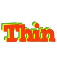 Thin bbq logo