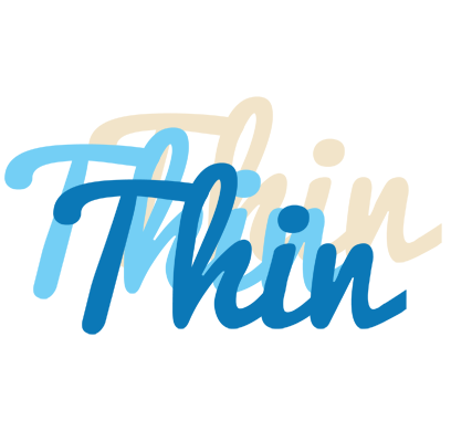 Thin breeze logo