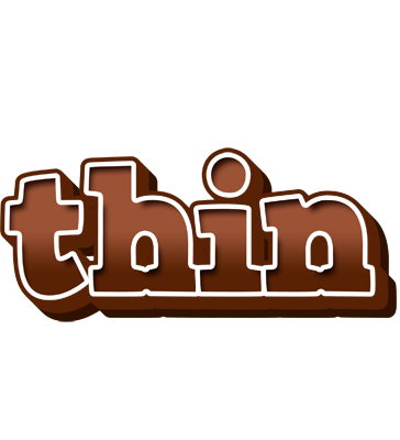Thin brownie logo