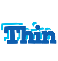 Thin business logo