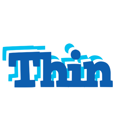 Thin business logo