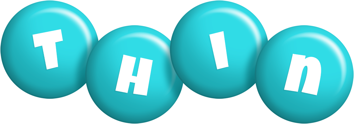 Thin candy-azur logo