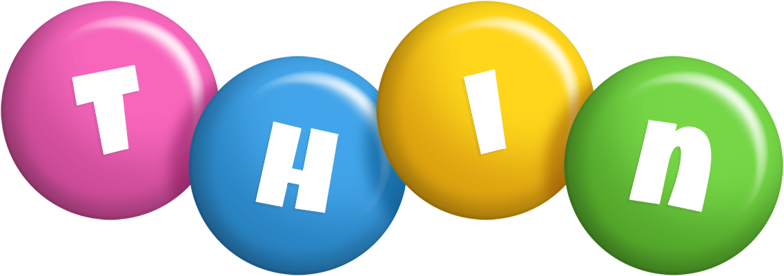 Thin candy logo