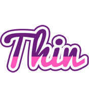 Thin cheerful logo