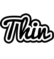 Thin chess logo