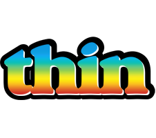 Thin color logo