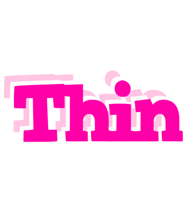 Thin dancing logo