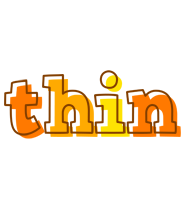 Thin desert logo