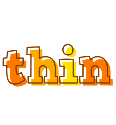 Thin desert logo