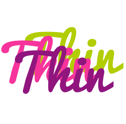 Thin flowers logo