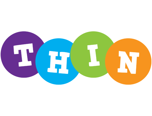 Thin happy logo