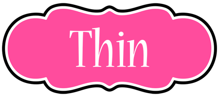 Thin invitation logo