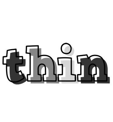 Thin night logo