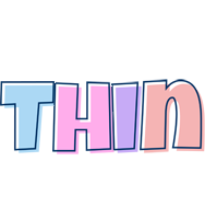 Thin pastel logo