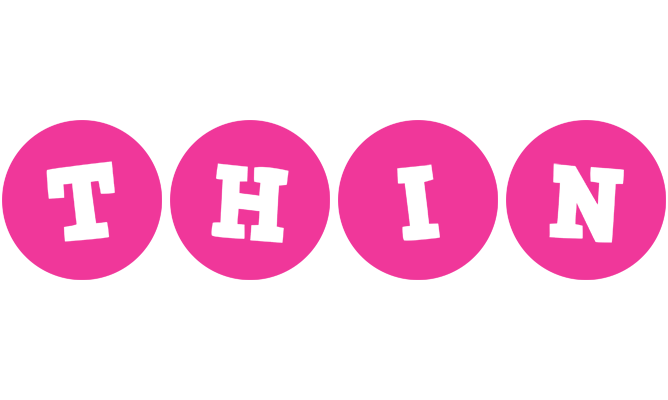Thin poker logo