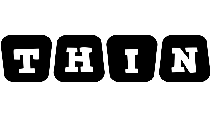 Thin racing logo