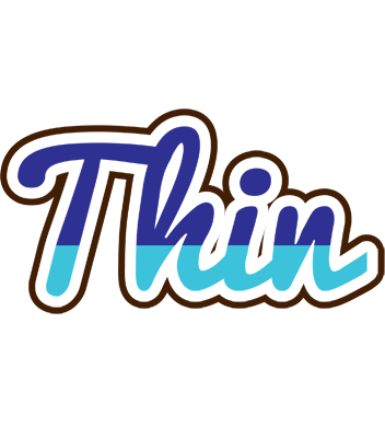 Thin raining logo
