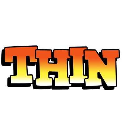 Thin sunset logo
