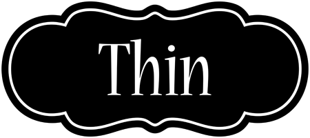 Thin welcome logo