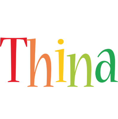 Thina birthday logo