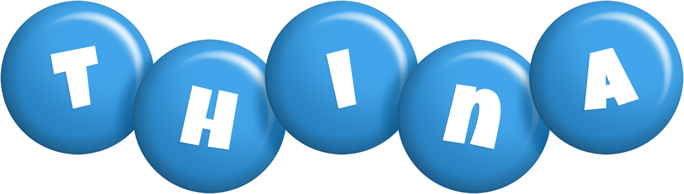 Thina candy-blue logo