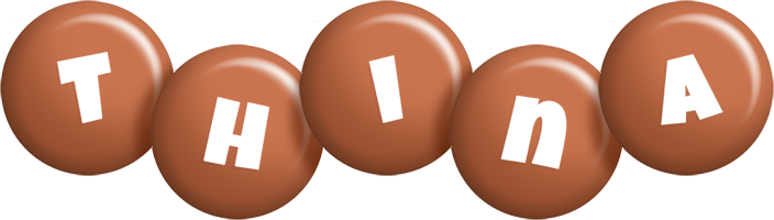 Thina candy-brown logo