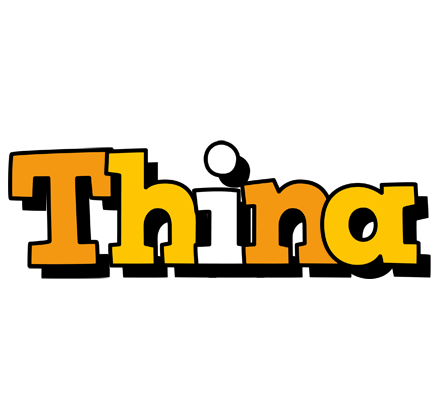 Thina cartoon logo