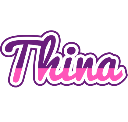 Thina cheerful logo