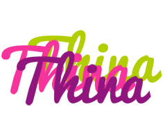 Thina flowers logo