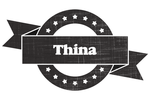 Thina grunge logo