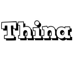 Thina snowing logo