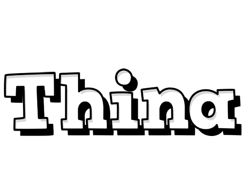 Thina snowing logo