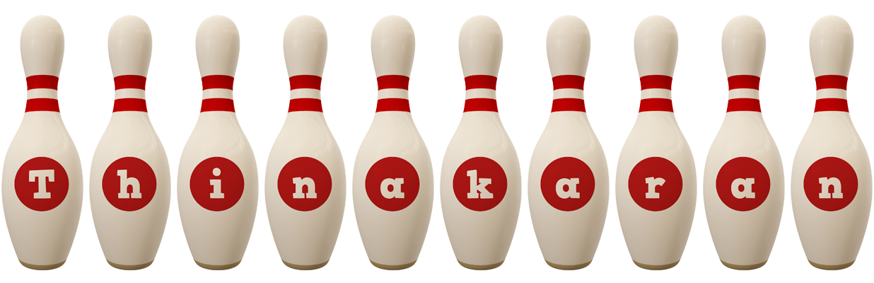 Thinakaran bowling-pin logo