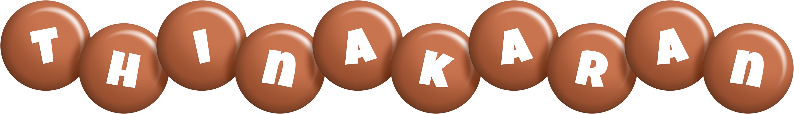 Thinakaran candy-brown logo