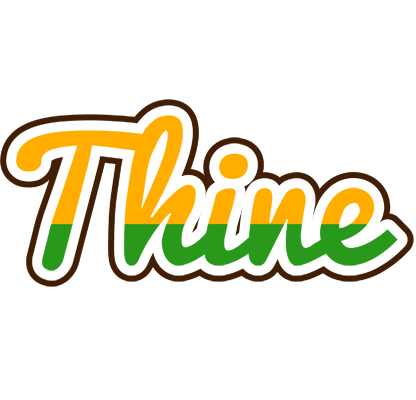 Thine banana logo