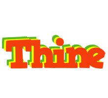 Thine bbq logo