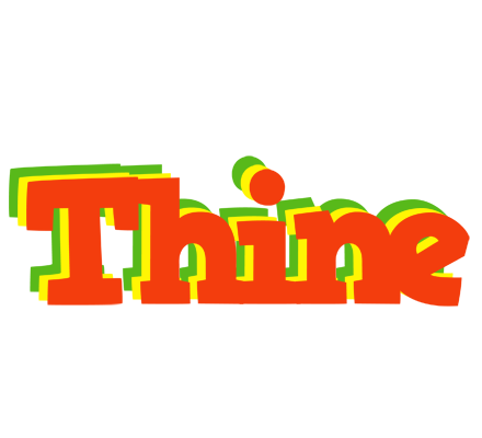 Thine bbq logo