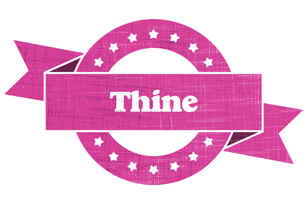 Thine beauty logo