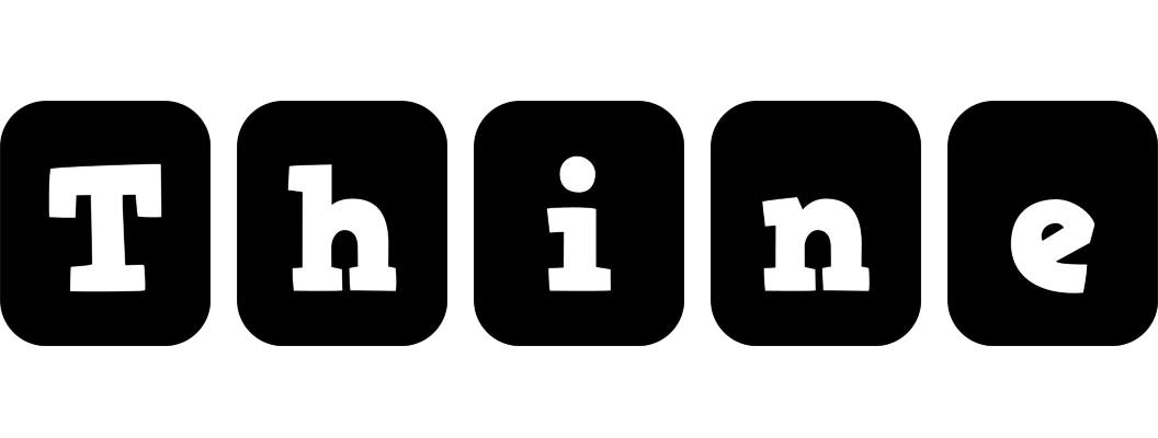 Thine box logo