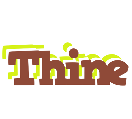 Thine caffeebar logo
