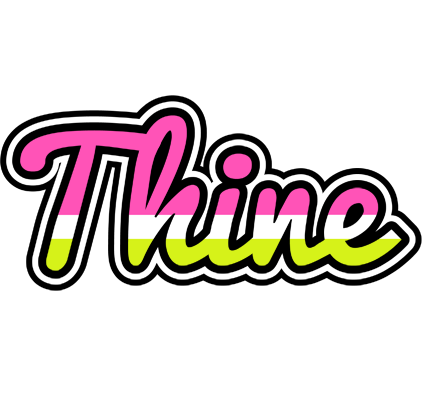 Thine candies logo