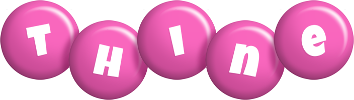 Thine candy-pink logo