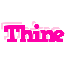 Thine dancing logo