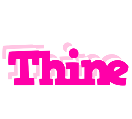 Thine dancing logo
