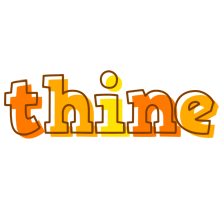 Thine desert logo