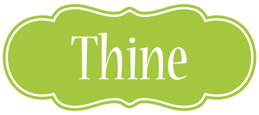 Thine family logo